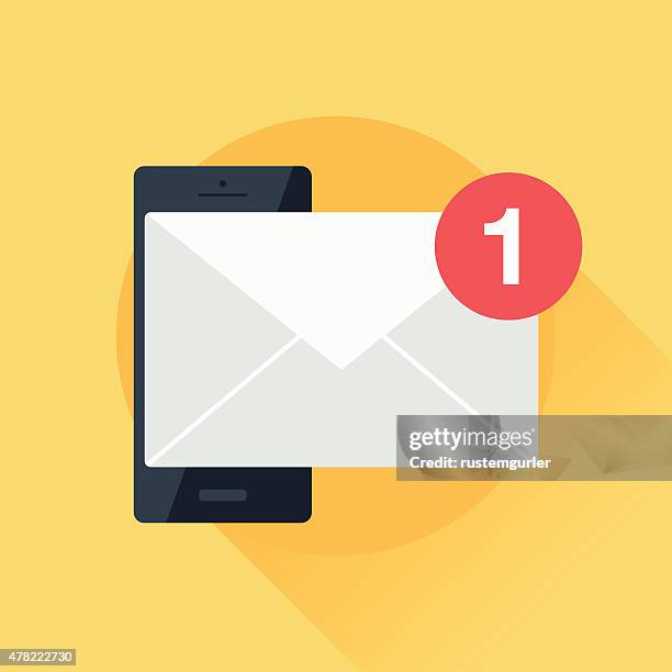 Mobile Message Vector Image Mobile Message High-Res Vector Graphic - Getty Images