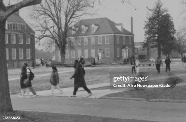 The Campus at the University of Maryland, College Park, Maryland, 1995.