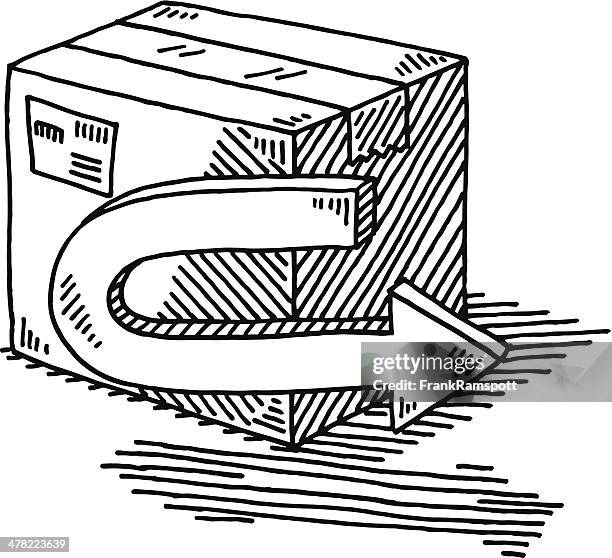 Shipping Box Return 57 Return Shipping Box White Background High Res Illustrations - Getty ...