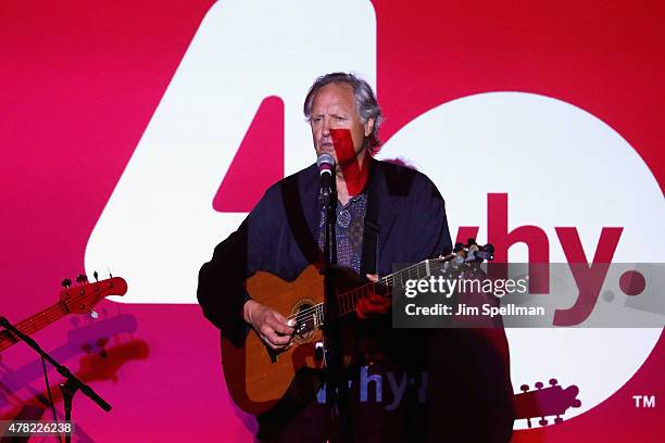 Musician Tom Chapin attends the 2015 WhyHunger Chapin Awards Gala at The Lighthouse at Chelsea Piers on June 23, 2015 in New York City.