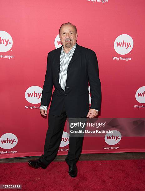 Singer Felix Cavaliere attends the 2015 WhyHunger Chapin awards gala at The Lighthouse at Chelsea Piers on June 23, 2015 in New York City.