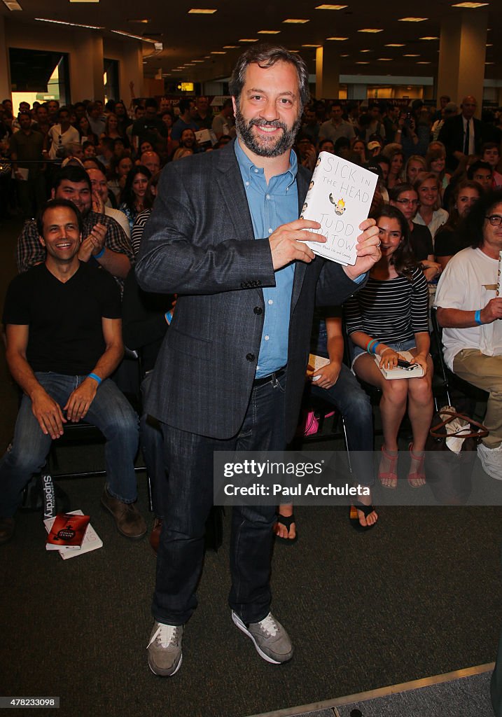 Judd Apatow Signs And Discusses His New Book "Sick In The Head"