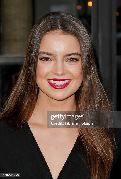 Katherine C. Hughes attends BCBGeneration party like a GenGirl Summer Solstice party at Gracias Madre on June 23, 2015 in West Hollywood, California.