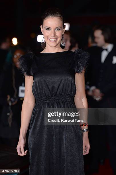 Charlie Webster attends the 2014 British Academy Games Awards at Tobacco Dock on March 12, 2014 in London, England.