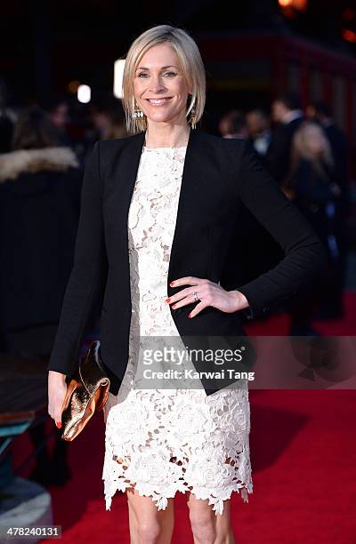 Jenni Falconer attends the 2014 British Academy Games Awards at Tobacco Dock on March 12, 2014 in London, England.