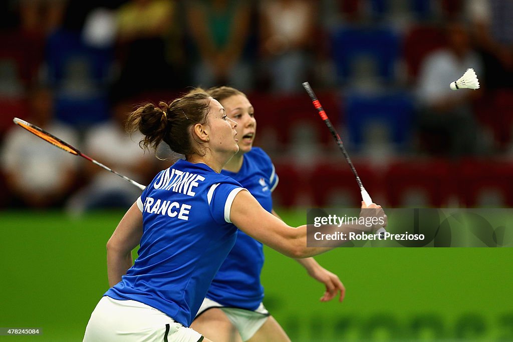 Badminton Day 12: Baku 2015 - 1st European Games