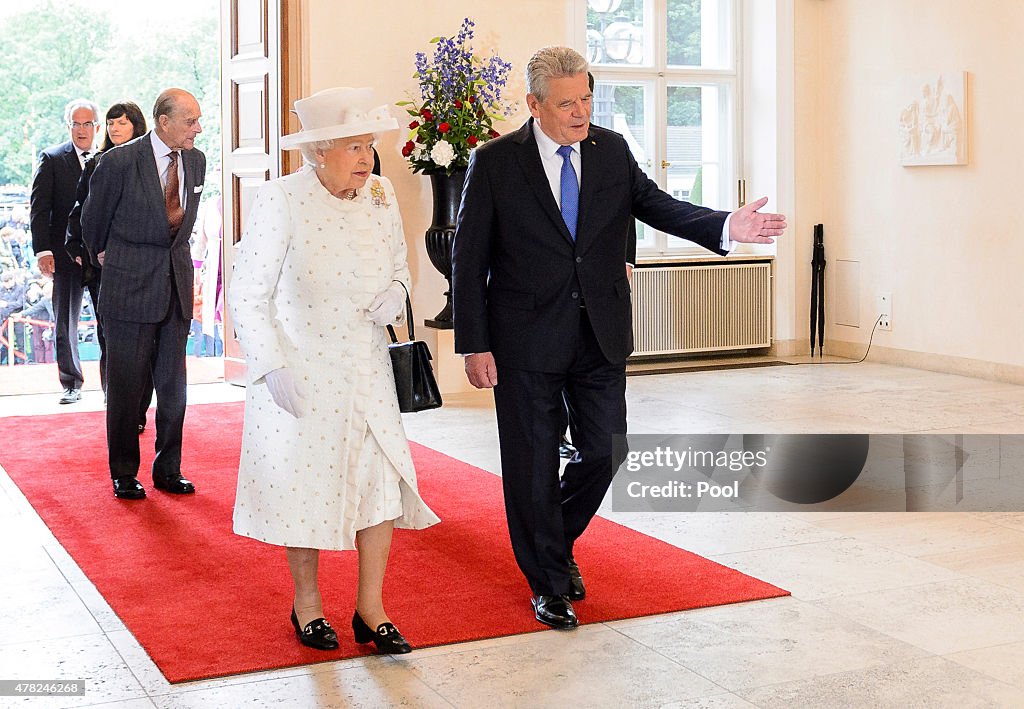Queen Elizabeth II Visits Germany