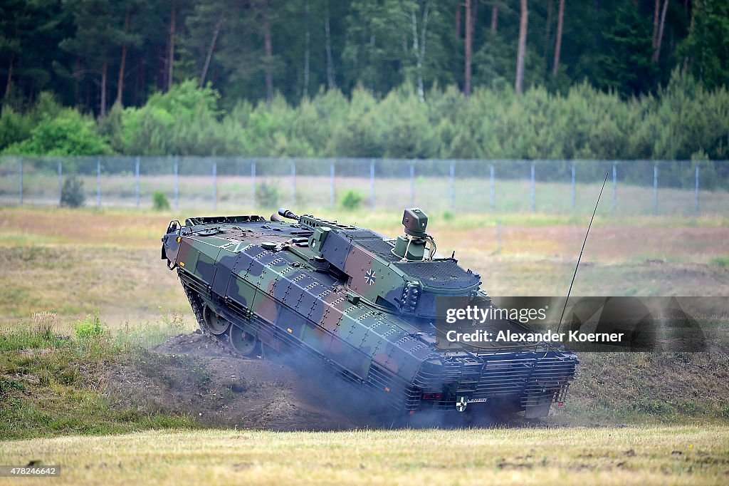 Bundeswehr Receives New Puma Light Tank