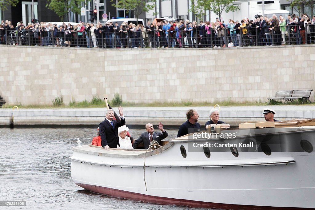 Queen Elizabeth II Visits Berlin