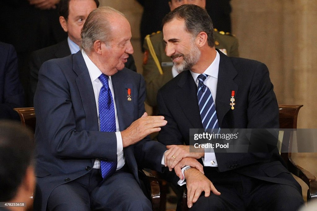 Spanish Royals Attend the 30th Anniversary of Spain Being Part of European Communities