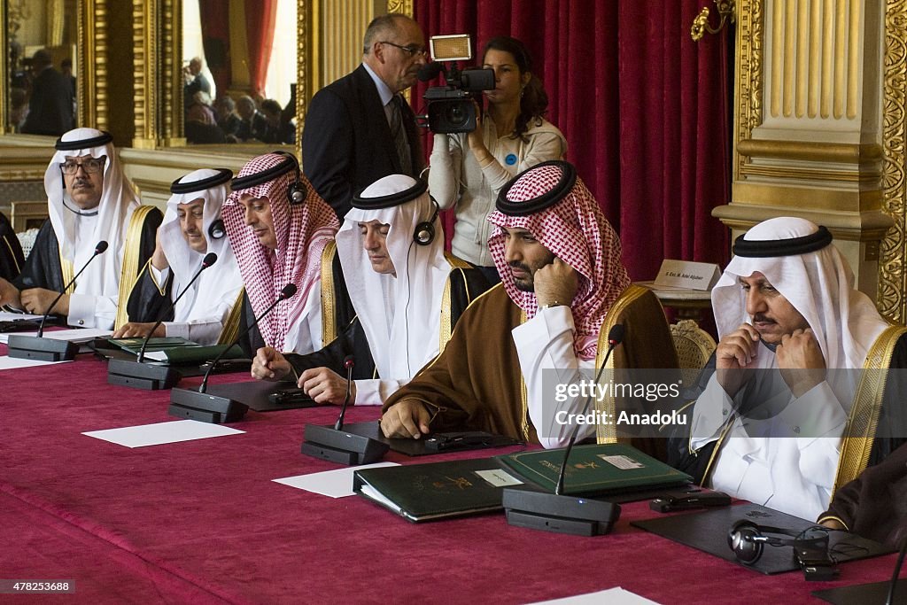 Saudi Deputy Crown Prince in Paris