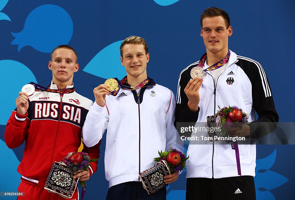 Swimming - Day 12: Baku 2015 - 1st European Games