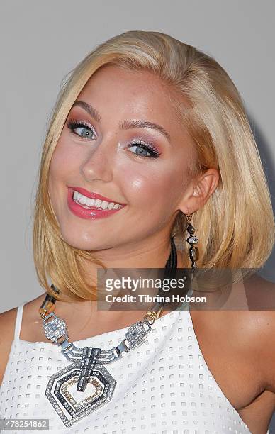 Millie Thrasher of Sweet Suspense attends BCBGeneration party like a GenGirl Summer Solstice party at Gracias Madre on June 23, 2015 in West...