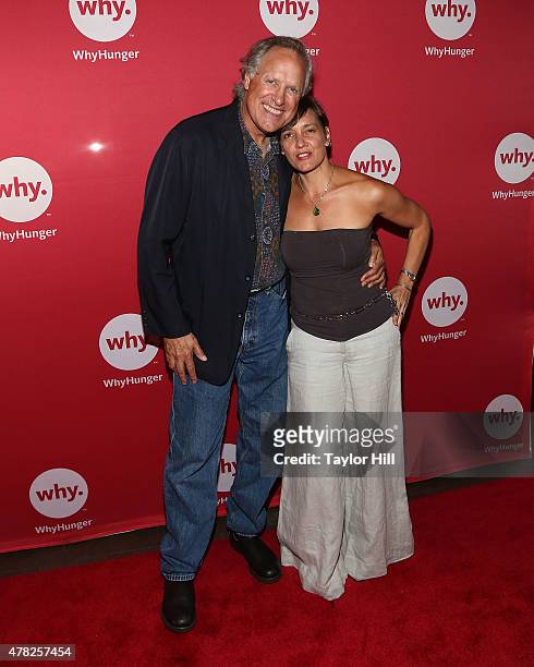 Tom Chapin and Jen Chapin attend the 2015 WhyHunger Chapin Awards Gala at The Lighthouse at Chelsea Piers on June 23, 2015 in New York City.