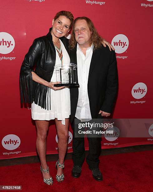 Grace Potter and Warren Haynes attend the 2015 WhyHunger Chapin Awards Gala at The Lighthouse at Chelsea Piers on June 23, 2015 in New York City.