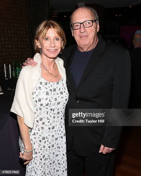 Barbara Landau and Jon Landau attend the 2015 WhyHunger Chapin Awards Gala at The Lighthouse at Chelsea Piers on June 23, 2015 in New York City.