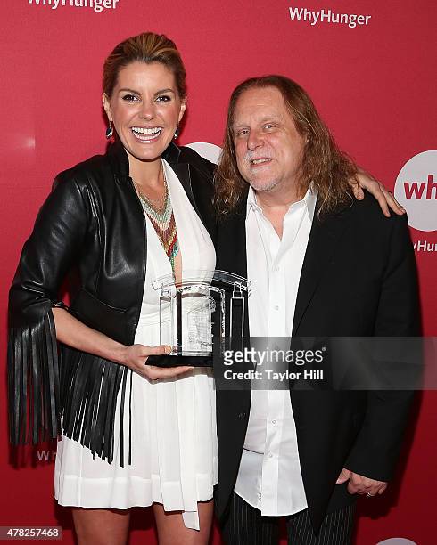 Grace Potter and Warren Haynes attend the 2015 WhyHunger Chapin Awards Gala at The Lighthouse at Chelsea Piers on June 23, 2015 in New York City.