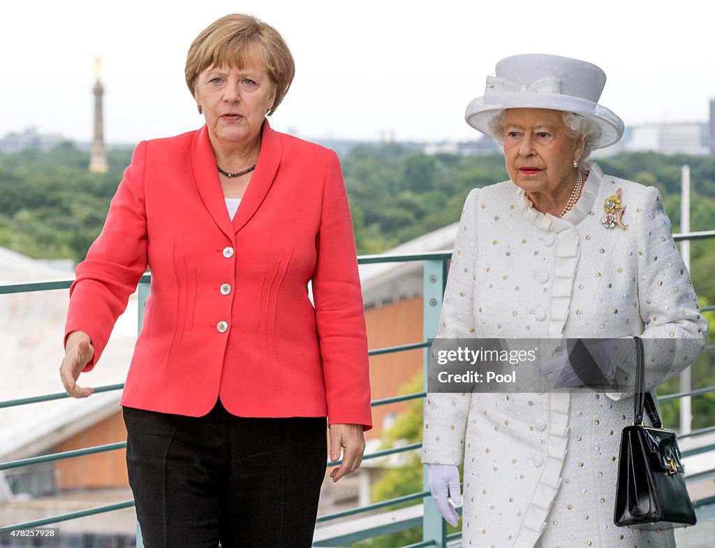 Queen Elizabeth II Visits Berlin