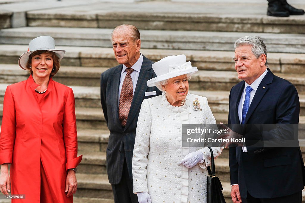 Queen Elizabeth II Visits Berlin