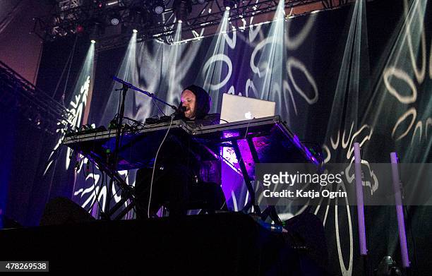 Sohn performing live on stage at Best Kept Secret festival at Beekse Bergen on June 21, 2015 in Hilvarenbeek, Netherlands