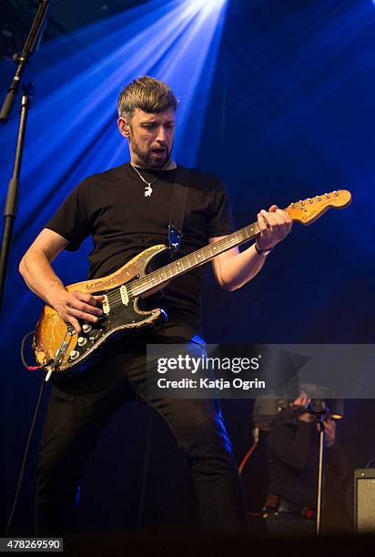 Mew performing live on stage at Best Kept Secret festival at Beekse Bergen on June 21, 2015 in Hilvarenbeek, Netherlands