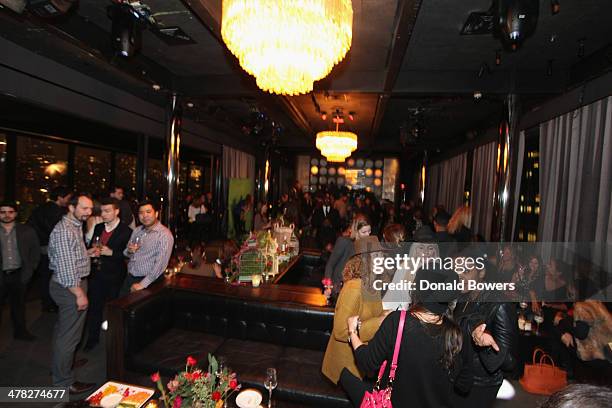 Guests attend Brancott Estate Flight Song Launch at PHD Lounge at the Dream Downtown on March 12, 2014 in New York City.