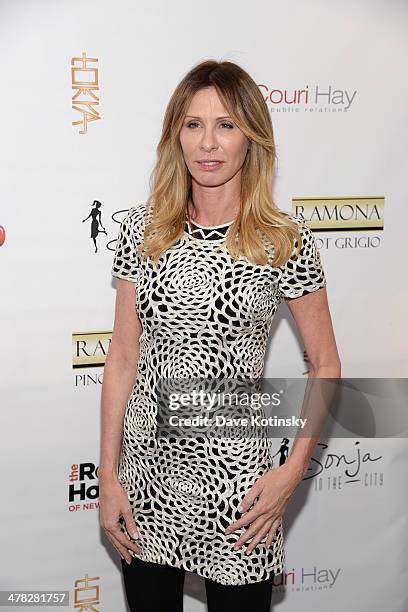 Personality Carole Radziwill attends the 'The Real Housewives Of New York City' season six premiere party at Tokya on March 12, 2014 in New York City.