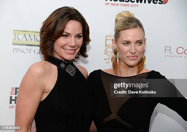 Personality Countess LuAnn De Lessep and Kristen Taekman attend the 'The Real Housewives Of New York City attends the 'The Real Housewives Of New...