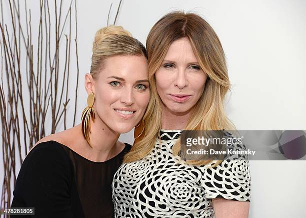 Personality Kristen Taekman and Carole Radziwill attend the 'The Real Housewives Of New York City' season six premiere party at Tokya on March 12,...