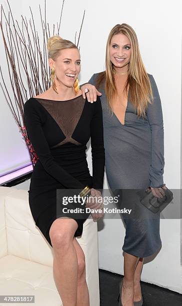 Personalities Kristen Taekman Heather Thomson attend the 'The Real Housewives Of New York City' season six premiere party at Tokya on March 12, 2014...