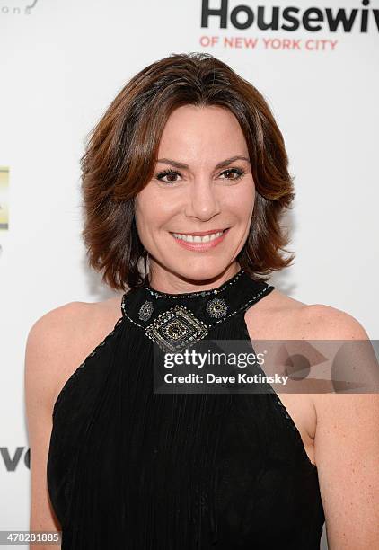 Personality Countess LuAnn De Lesseps attends the 'The Real Housewives Of New York City' season six premiere party at Tokya on March 12, 2014 in New...