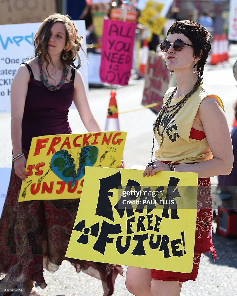 BRITAIN-ENERGY-ENVIRONMENT-FRACKING-PROTEST