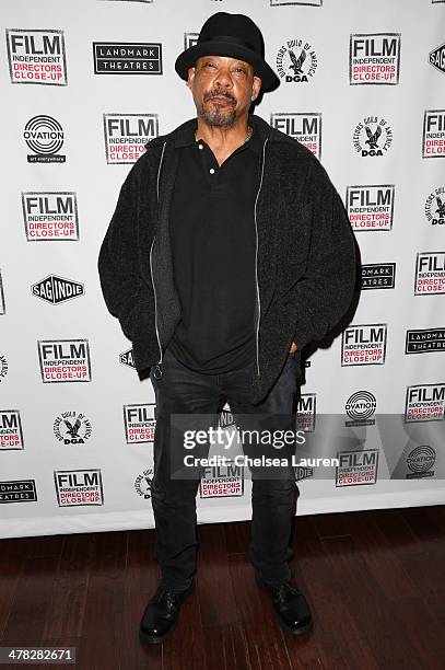 Director Carl Franklin arrives at the Film Independent directors close-up at Landmark Nuart Theatre on March 12, 2014 in Los Angeles, California.