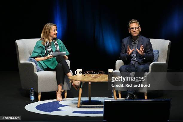 Actor and director Kenneth Branagh in conversation with Katharine Viner during The Guardian seminar as part of the Cannes Lions International...