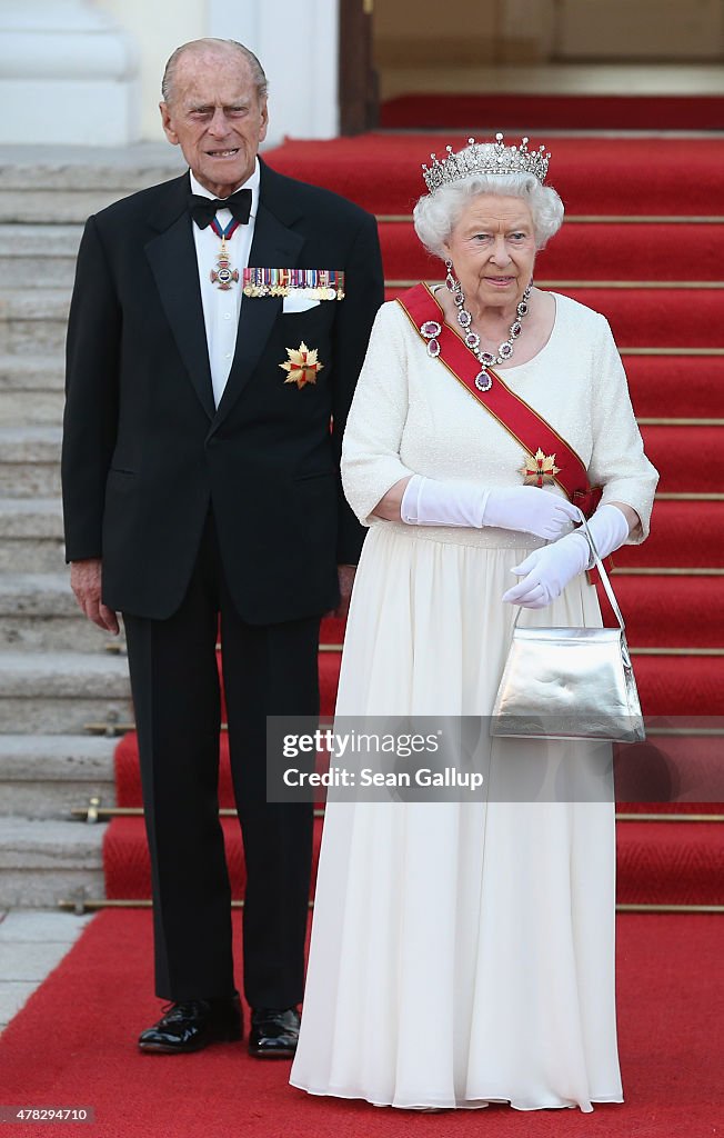 Queen Elizabeth II Visits Berlin