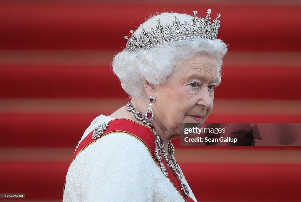 Queen Elizabeth II Visits Berlin