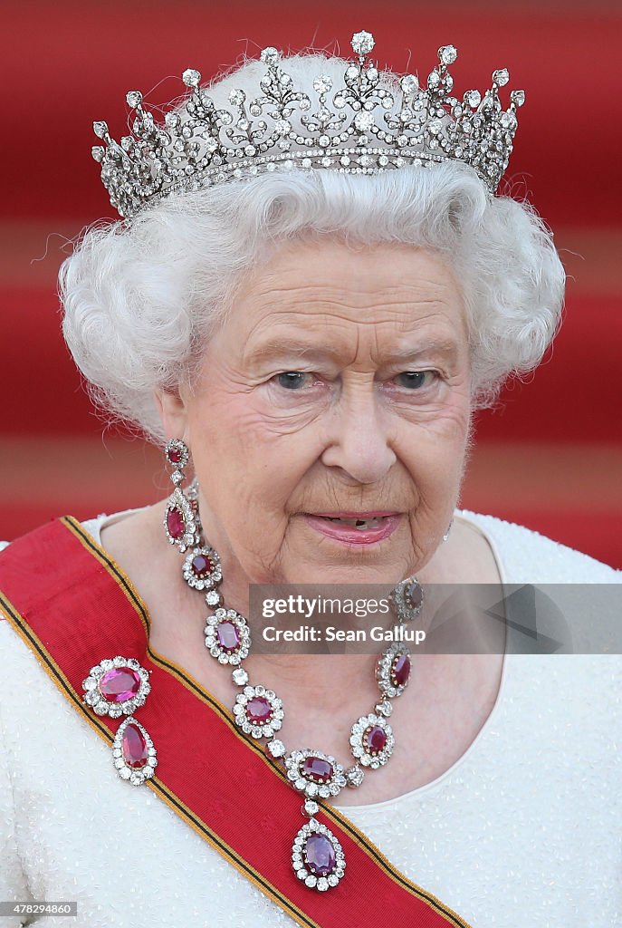 Queen Elizabeth II Visits Berlin