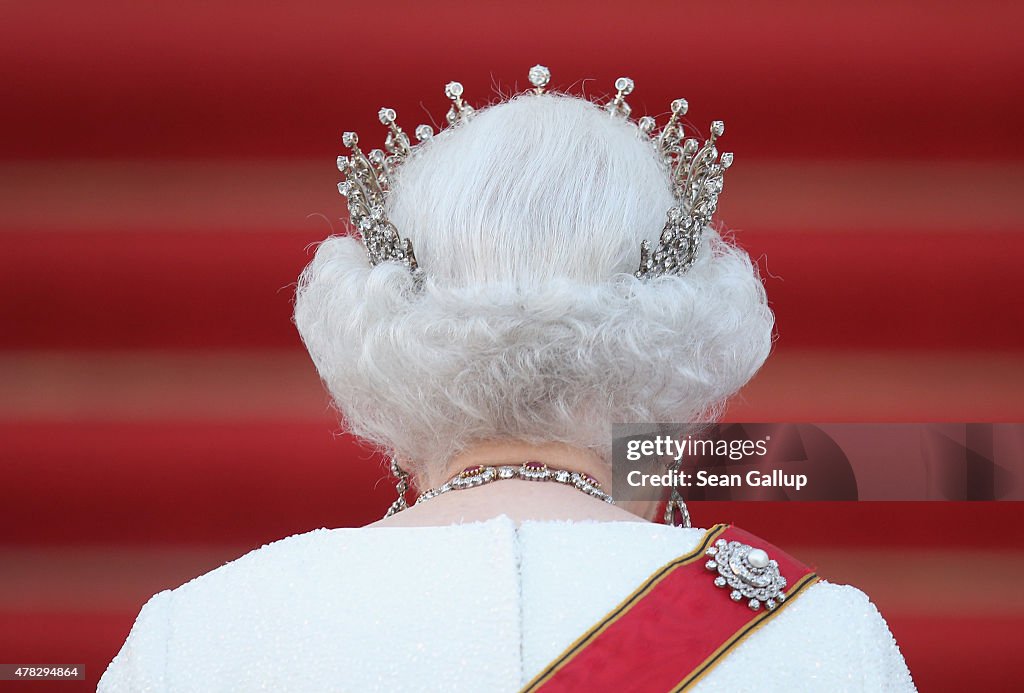 Queen Elizabeth II Visits Berlin