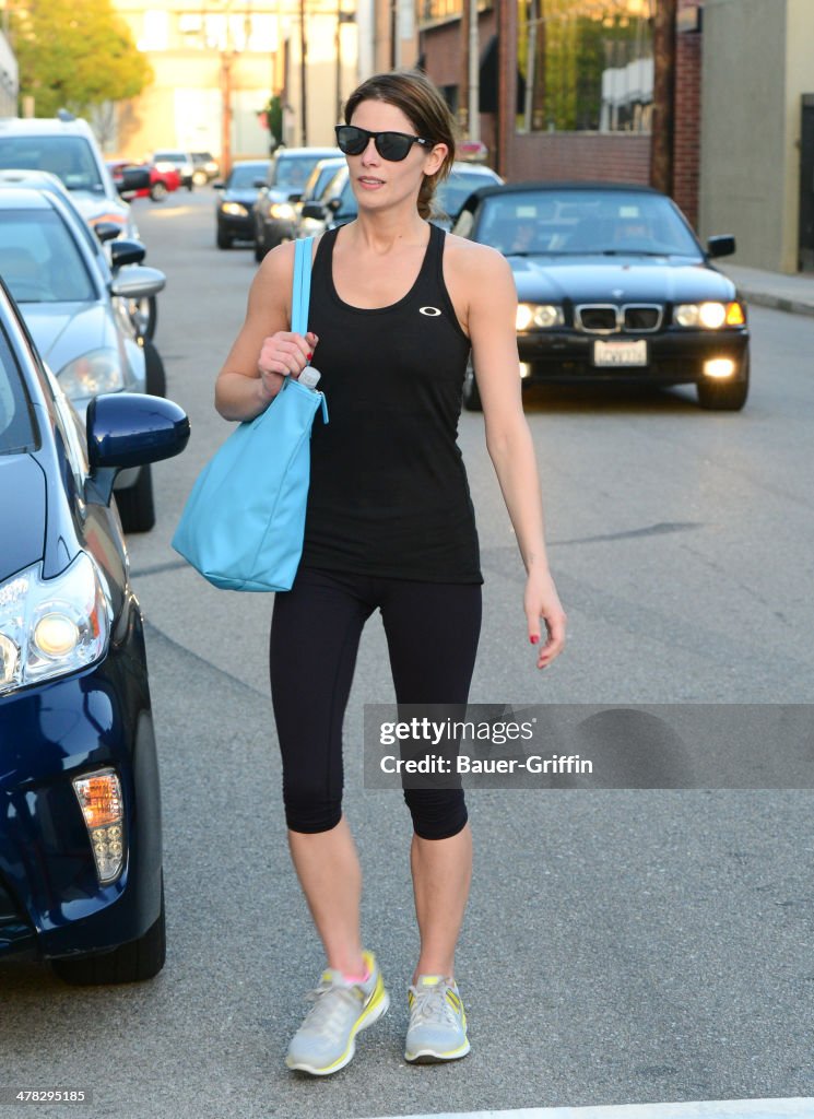 Celebrity Sightings In Los Angeles - March 12, 2014