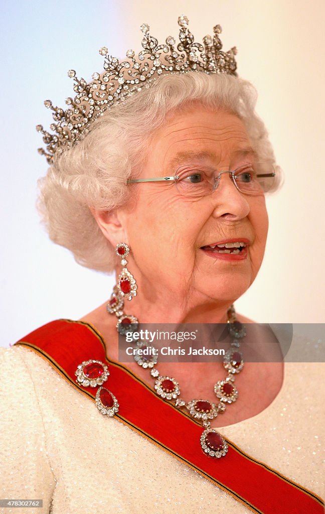 Queen Elizabeth II Visits Berlin