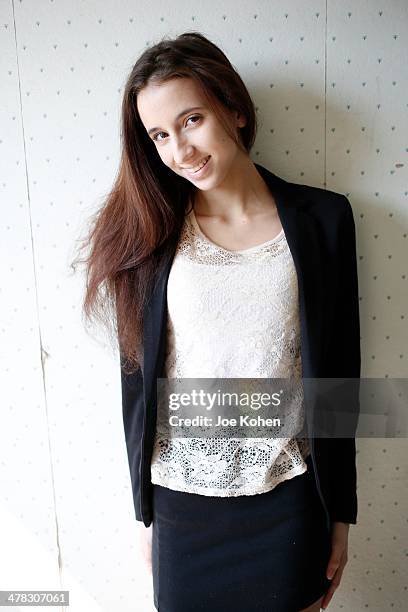 Duke University student/adult film star student Belle Knox poses for a photo on March 5, 2014 in Los Angeles, California.