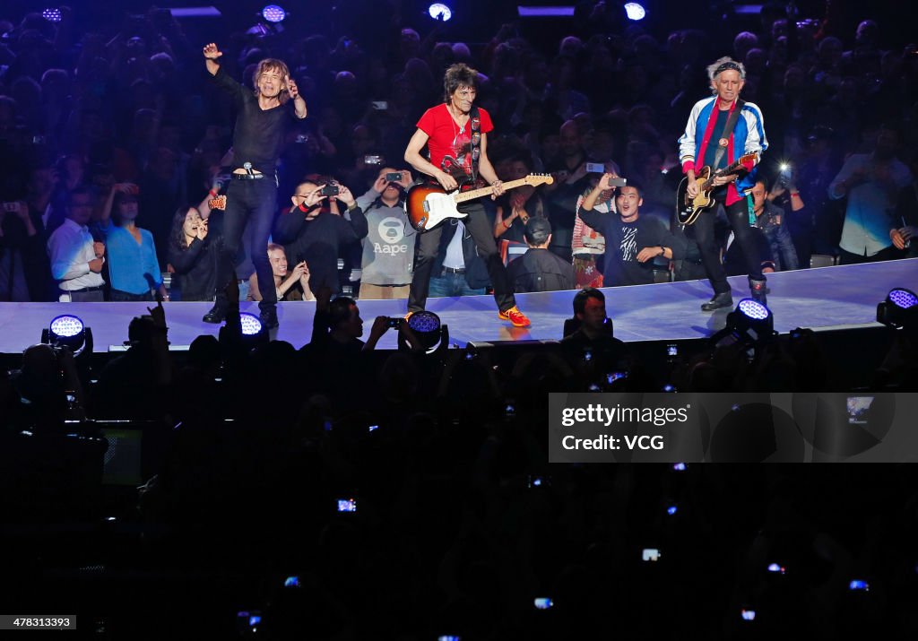 The Rolling Stones Perform In Shanghai