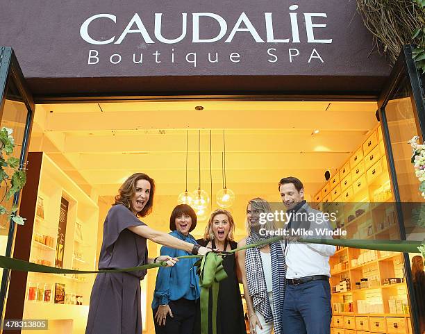 Mathilde Thomas Caudalie Boutique Spa Grand Opening Photos and Premium High Res ...
