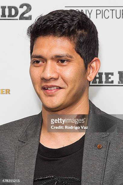 Actor Iko Uwais attends "The Raid 2" - Los Angeles Premiere arrivals at Harmony Gold Theatre on March 12, 2014 in Los Angeles, California.