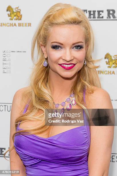 Actress Mindy Robinson attends "The Raid 2" - Los Angeles Premiere arrivals at Harmony Gold Theatre on March 12, 2014 in Los Angeles, California.