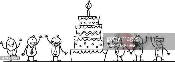 big kuchen - üppige torte stock-grafiken, -clipart, -cartoons und -symbole