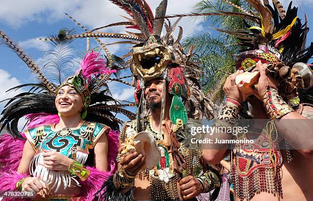 Aztec Dressing Aztec Costumes Photos and Premium High Res Pictures - Getty Images