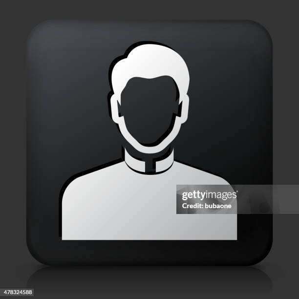 black square button with priest - priest stock illustrations