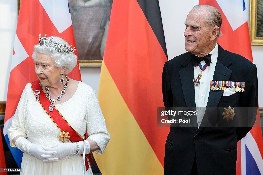 Queen Elizabeth II Visits Berlin