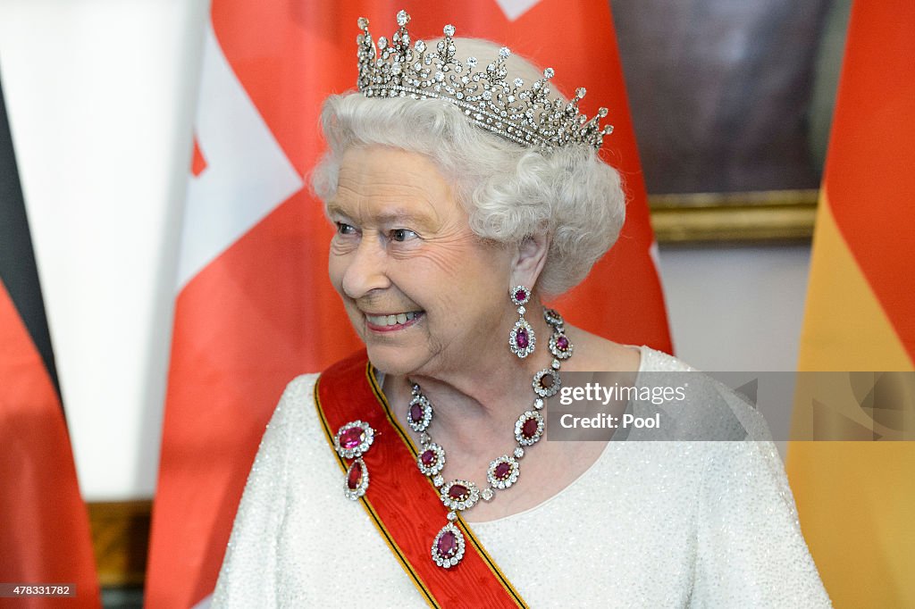 Queen Elizabeth II Visits Berlin